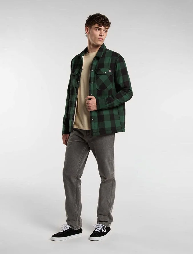 Куртка-рубашка Dickies Lined Sacramento Shirt Pine Needle Green