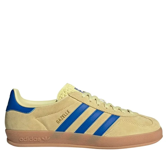 Кроссовки adidas Originals Gazelle Indoor Powder Yellow/Royal Blue/Cloud White