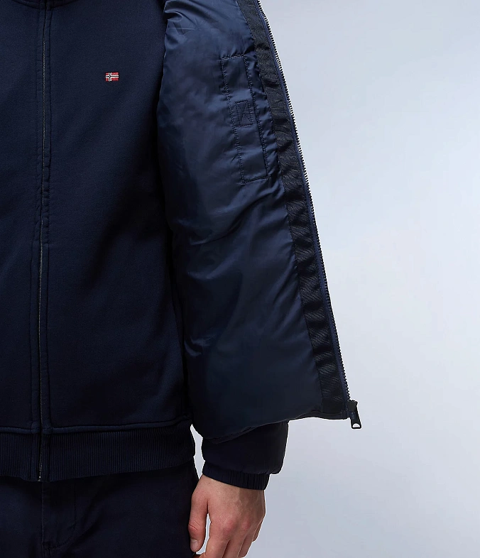 Куртка Napapijri Suomi Hood Puffer Jacket Dark Blue